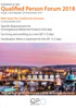 13th Qualified Person Forum 2018 - 29-30 November 2018 - Prague